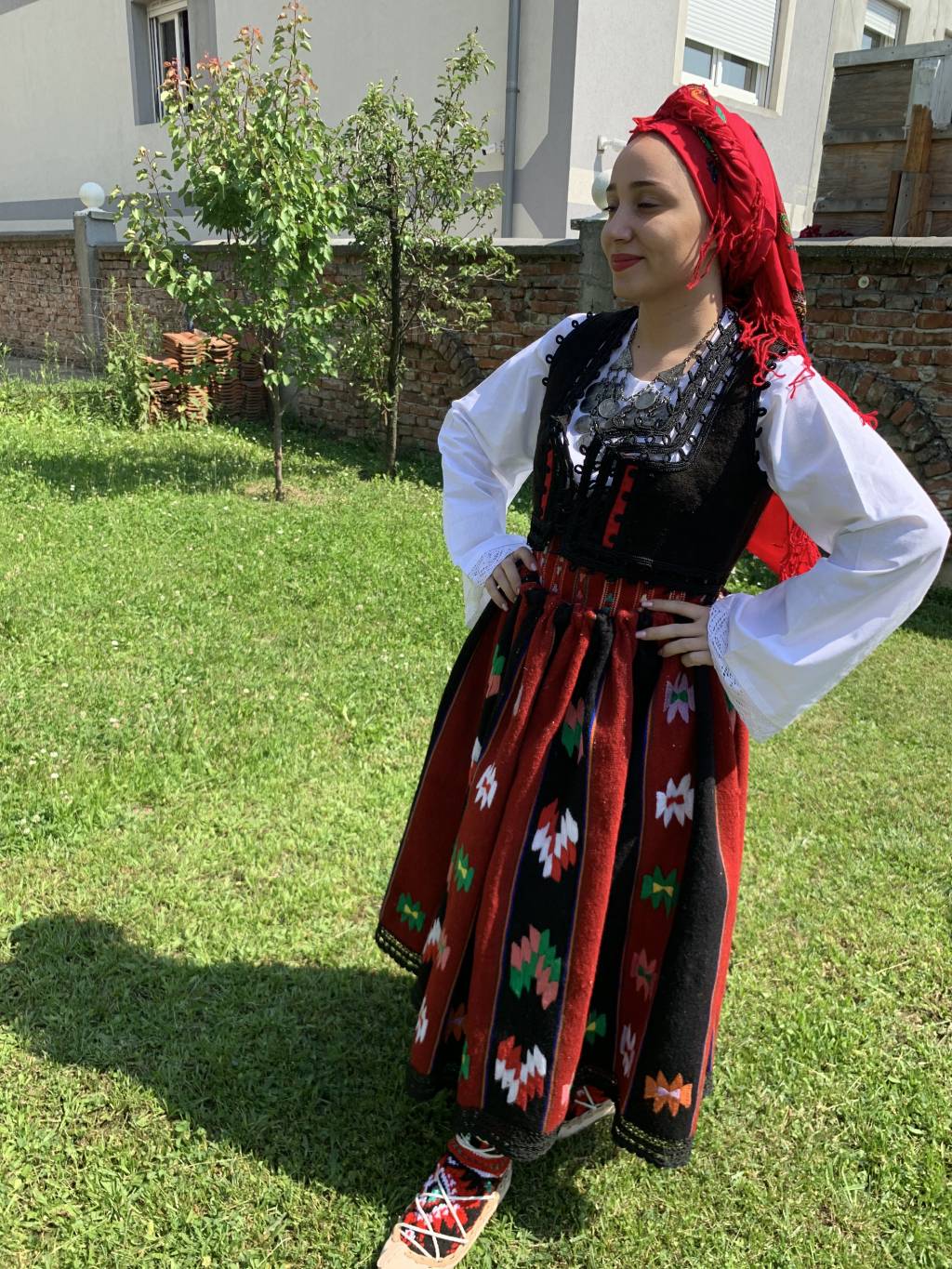 National female costume from Pcinja
