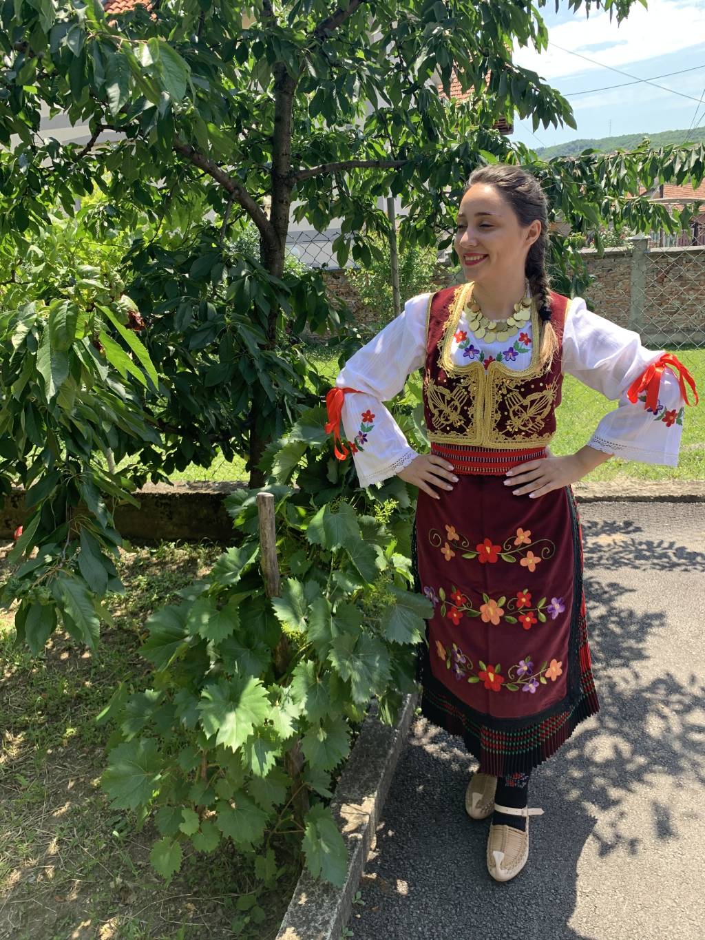 National costume Sumadija