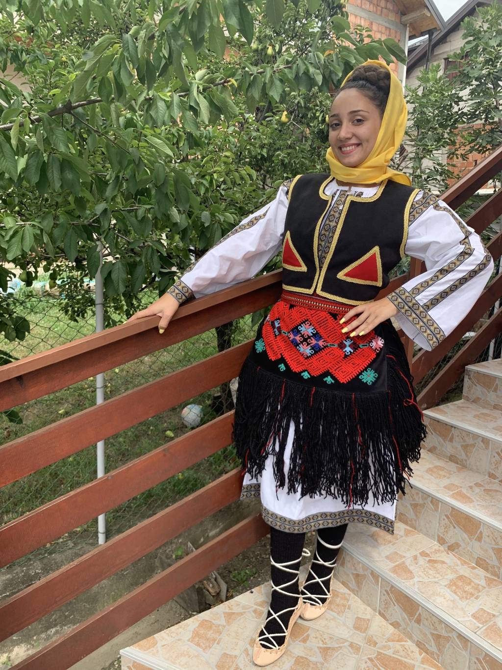 National Vlasko costume with vest