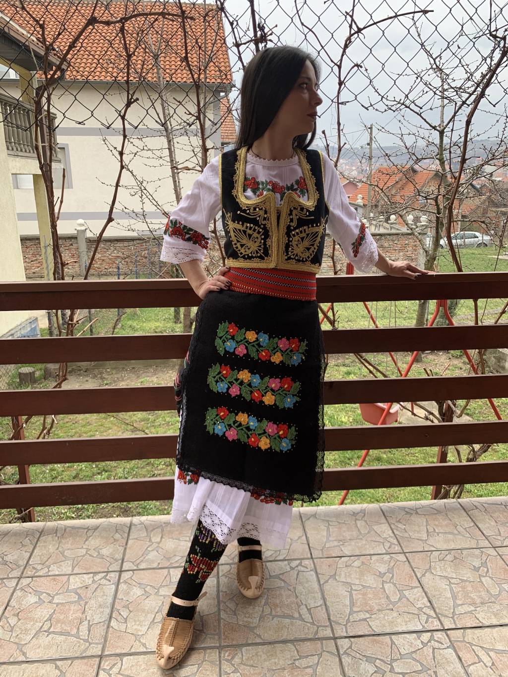 Serbian national costume cheap