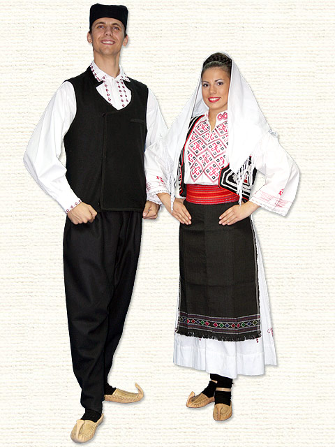 National costume Ibarski Kolasin