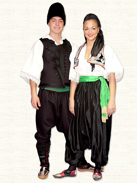 National costume from Sarajevsko Polje