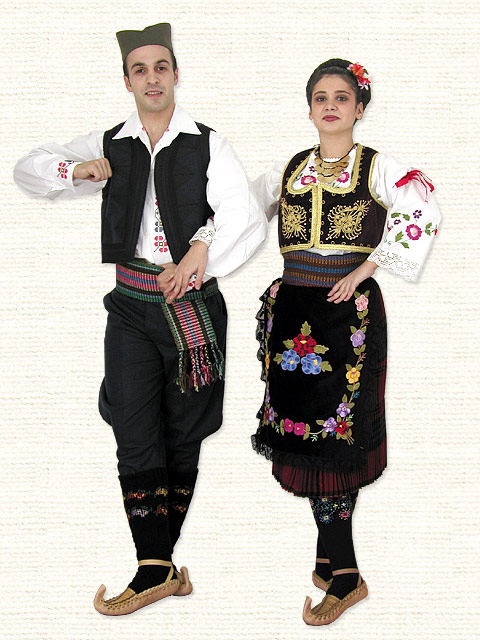 National costume Sumadija
