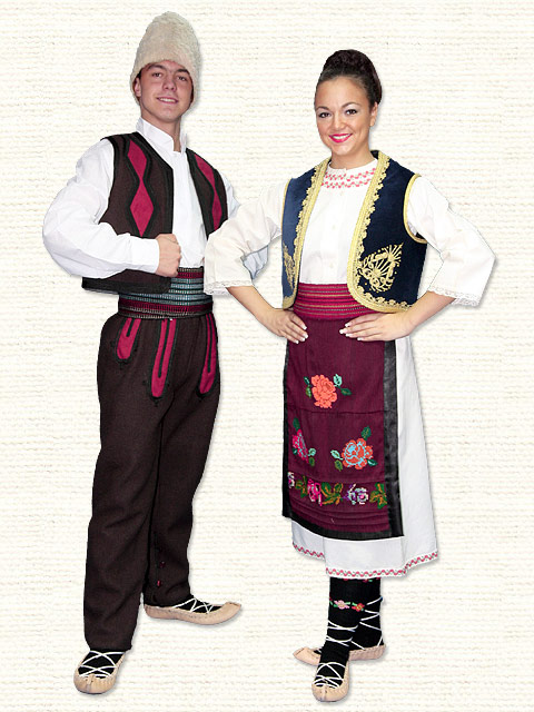 National costume from Timok