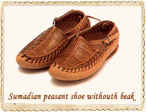 Sumadian peasant shoe withouth beak